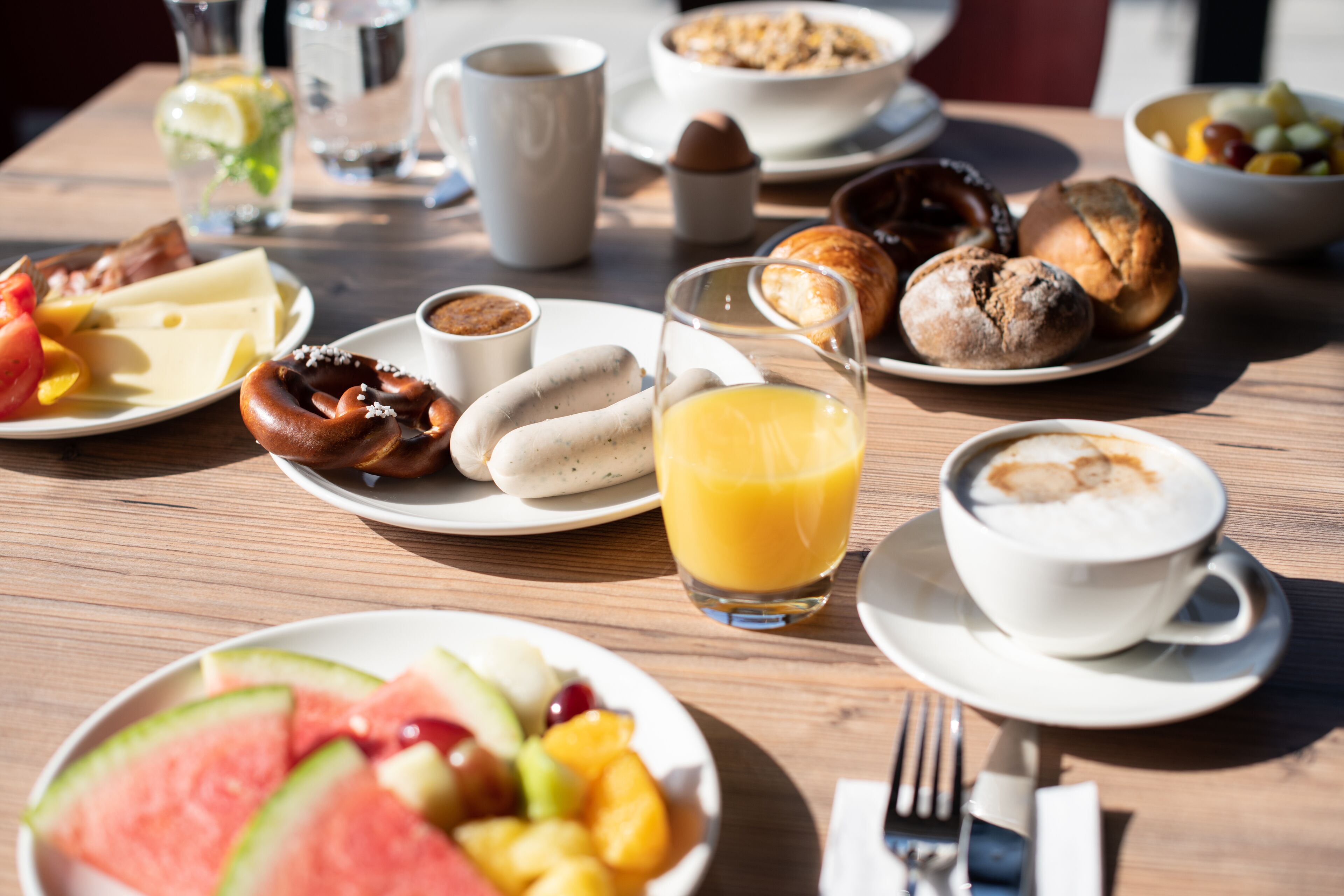 Breakfast buffet