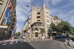 Façade de l’hébergement