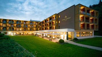 Front of property – evening/night