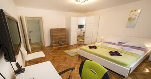 Apartment, 1 Bedroom | 1 bedroom, desk, laptop workspace, iron/ironing board - Apartment Slavija (Belgrade)