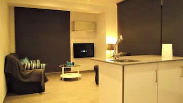 公寓, 2 間臥室, 海灘景 (Apt 22) | 客廳 | 智能電視