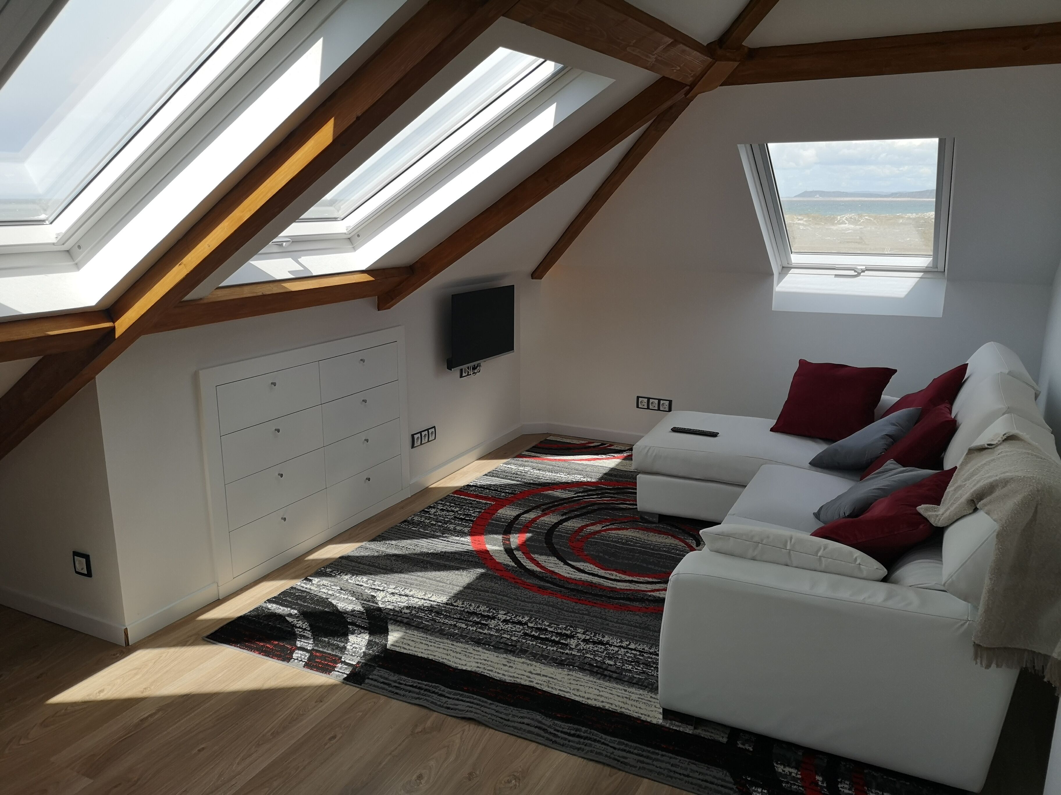 Superior Apartment | Living area | Smart TV