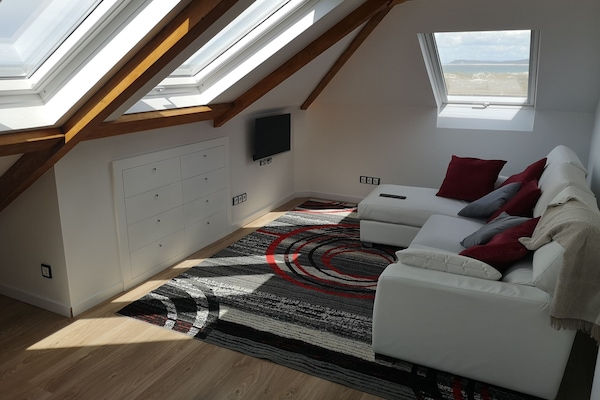 Superior Apartment | Living area | Smart TV