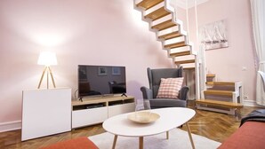 Apartment | Living area | Flat-screen TV - Apartment Kalemegdan (Belgrade)