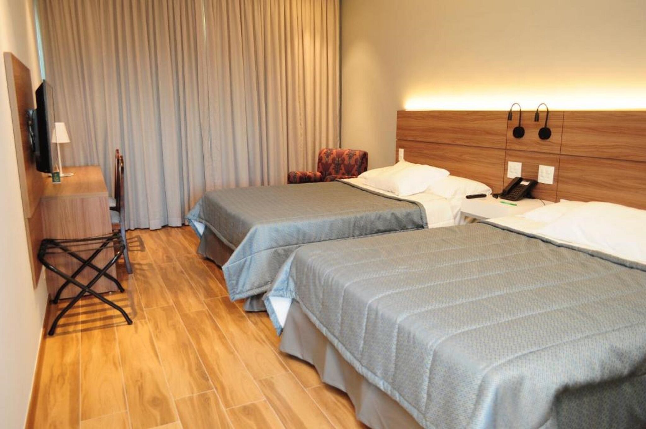Minibar, in-room safe, desk, blackout curtains