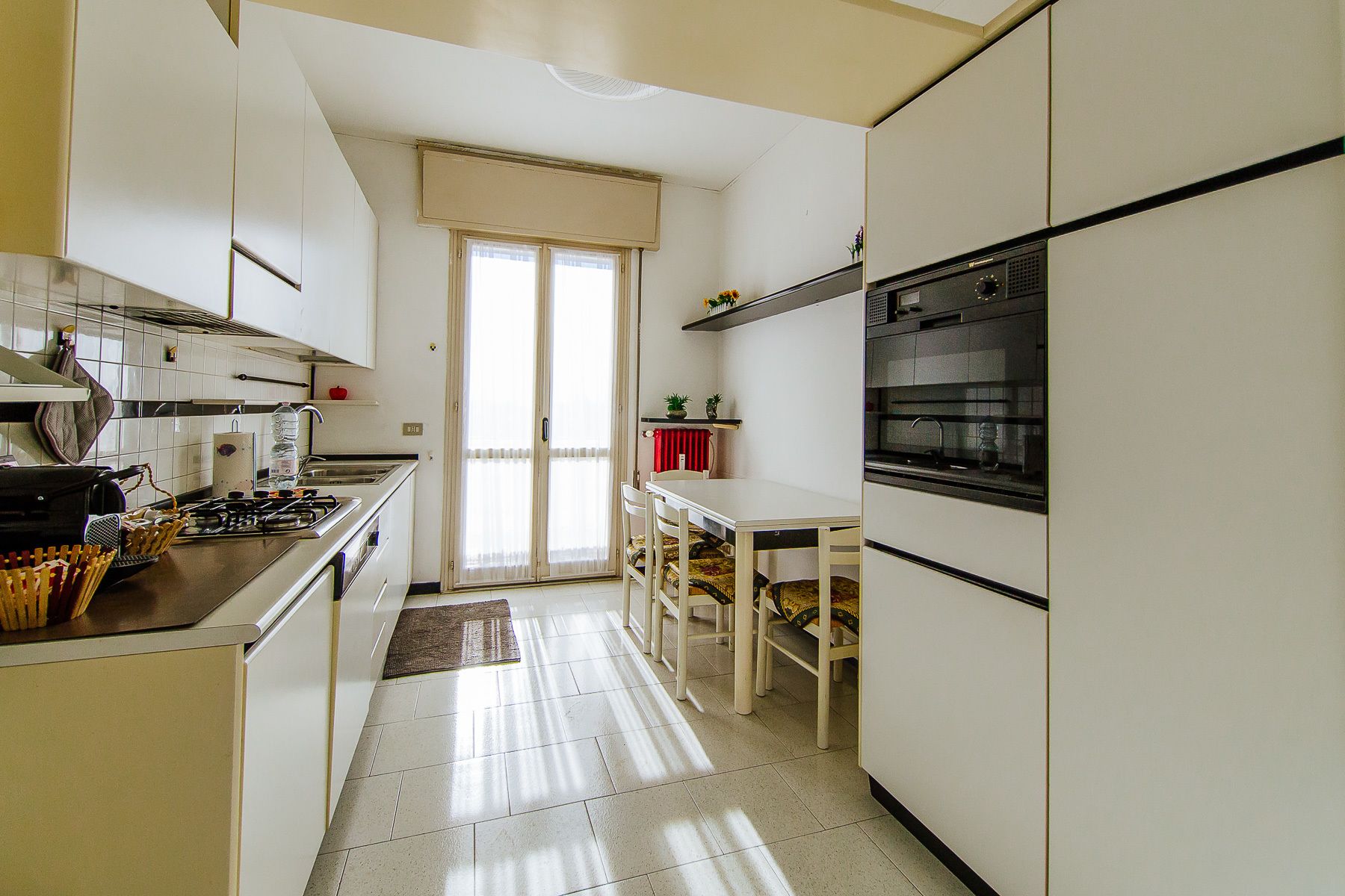 公寓, 2 间卧室 (Welc-oM Panoramic Manuela) | 私人厨房 | 大冰箱、微波炉、烤箱、炉灶