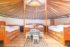 Family Yurt | Individually decorated, individually furnished - Rando-Yourte (Paluel)