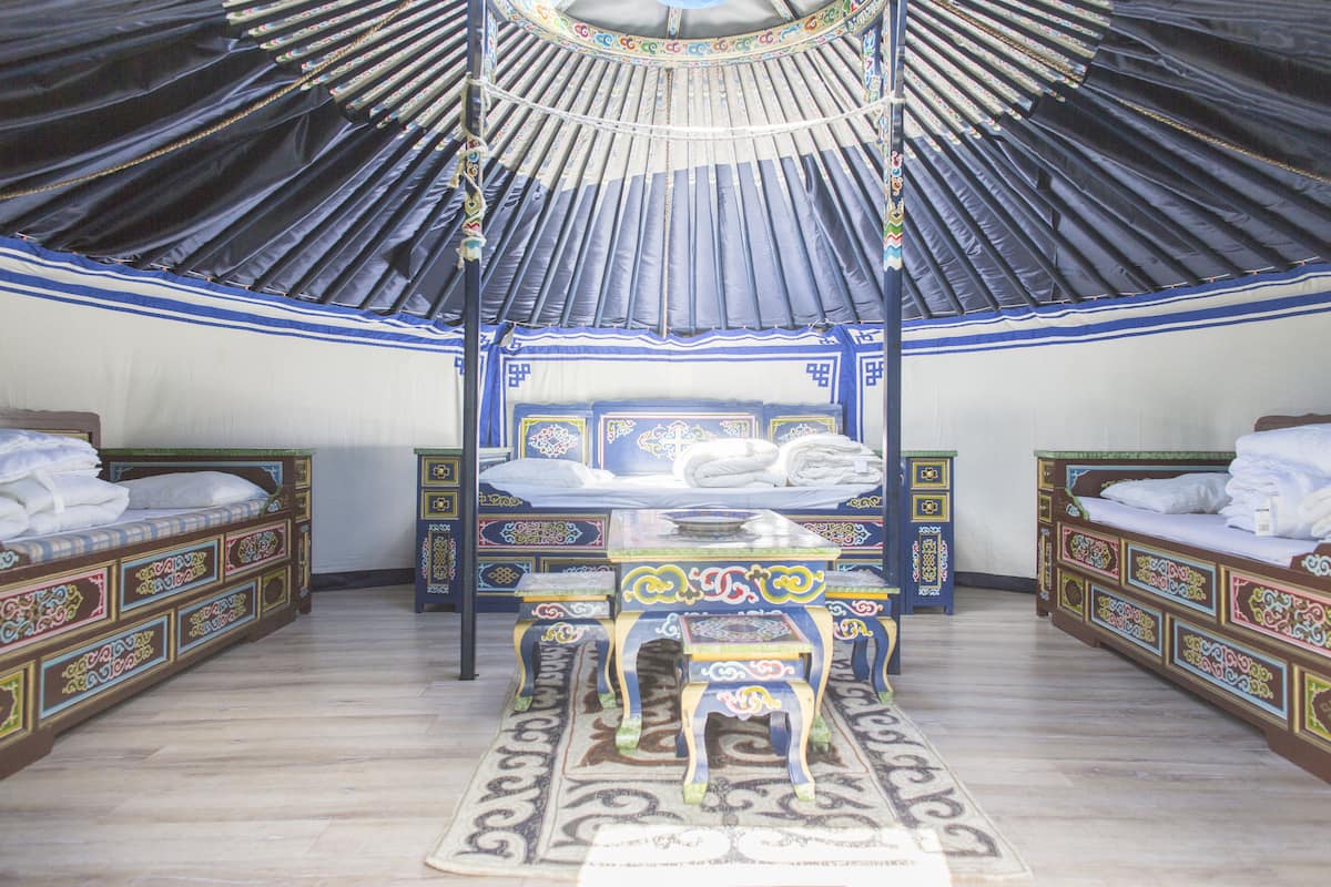 Tenda Standar, 1 kamar tidur (Yourte)