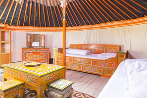Family Yurt | Individually decorated, individually furnished - Rando-Yourte (Paluel)