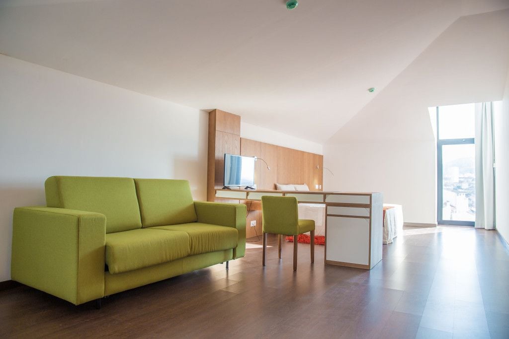 suite | in-room safe, desk, blackout curtains, soundproofing