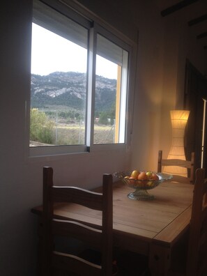 Landuitzicht vanuit accommodatie