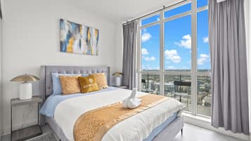 Executive-Apartment, Mehrere Betten, KĂŒche, Seeblick