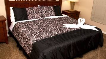 5 室のベッドルーム、アイロン / アイロン台、WiFi、ベッドシーツ