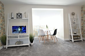 Apartment, 1 Bedroom | Living area