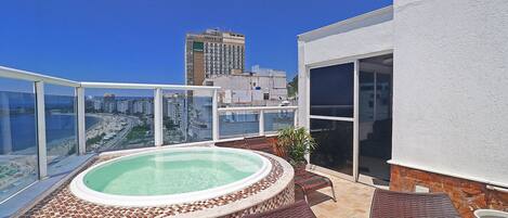 Idromassaggio all'aperto