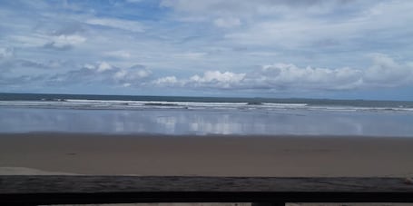 Beach nearby. Hotel Los Troncos