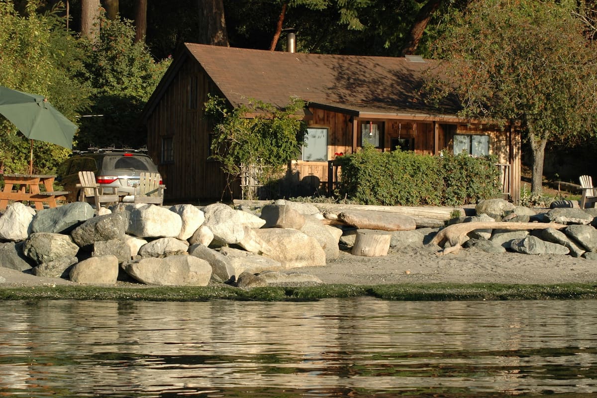 Family Cabin, 2 Bedrooms, Non Smoking, Beach View | Terrace/patio