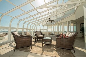 Terrace/patio - Gulf Front Condo with Stunning Views! (Pensacola)