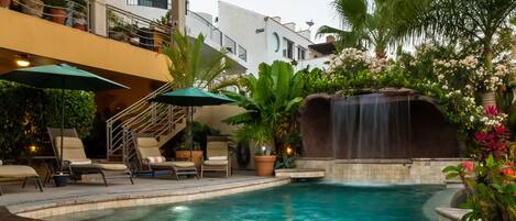 Alberca al aire libre