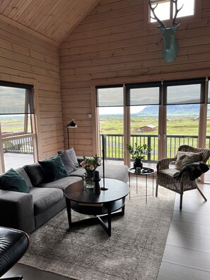 Smart TV, books, stereo