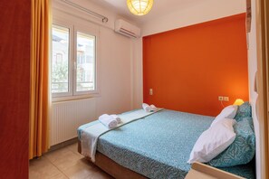 2 Schlafzimmer, BĂŒgeleisen/BĂŒgelbrett, Reisekinderbett, kostenloses WLAN