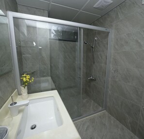 Classic Double Room, 1 Queen Bed, Non Smoking | Bathroom | Shower, rainfall showerhead, free toiletries, hair dryer - Happiness 210 (Dongshan)