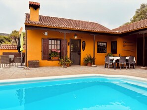 Una piscina climatizada