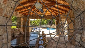 Udendørs spisemuligheder