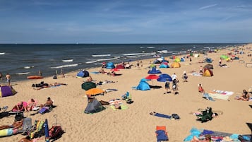 Tæt på stranden