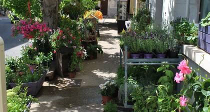 Small Provencal mas in local stone surrounded by nature.