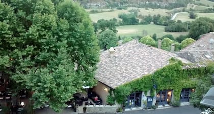 Small Provencal mas in local stone surrounded by nature.