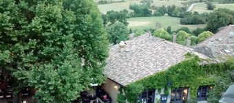 Small Provencal mas in local stone surrounded by nature.