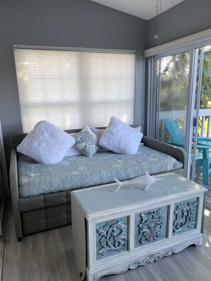 4 bedrooms, iron/ironing board, travel crib, free WiFi