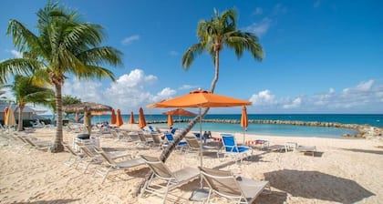 Cayman Islands Famous Seven Mile Beach Oceanfront Sunset Cove #104 corner unit