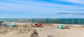 Dog-friendly beachfront home with spacious deck, amazing views of the Gulf