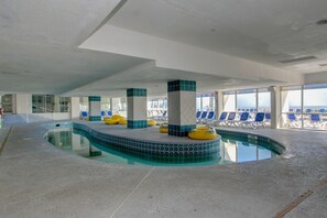 Indoor pool, outdoor pool