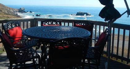 Upea, hyväpalkkainen, Oceanfront jalokivi yhden tyyppisellä rantapuistolla (vuohen rock)