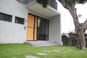 Entrada de la propiedad