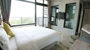 Habitación doble estándar, 1 cama matrimonial, para no fumadores | Ropa de cama de alta calidad, edredón y camas con efecto memoria 