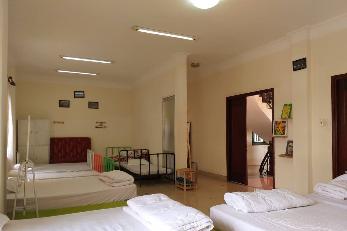 Desk, soundproofing, iron/ironing board, rollaway beds