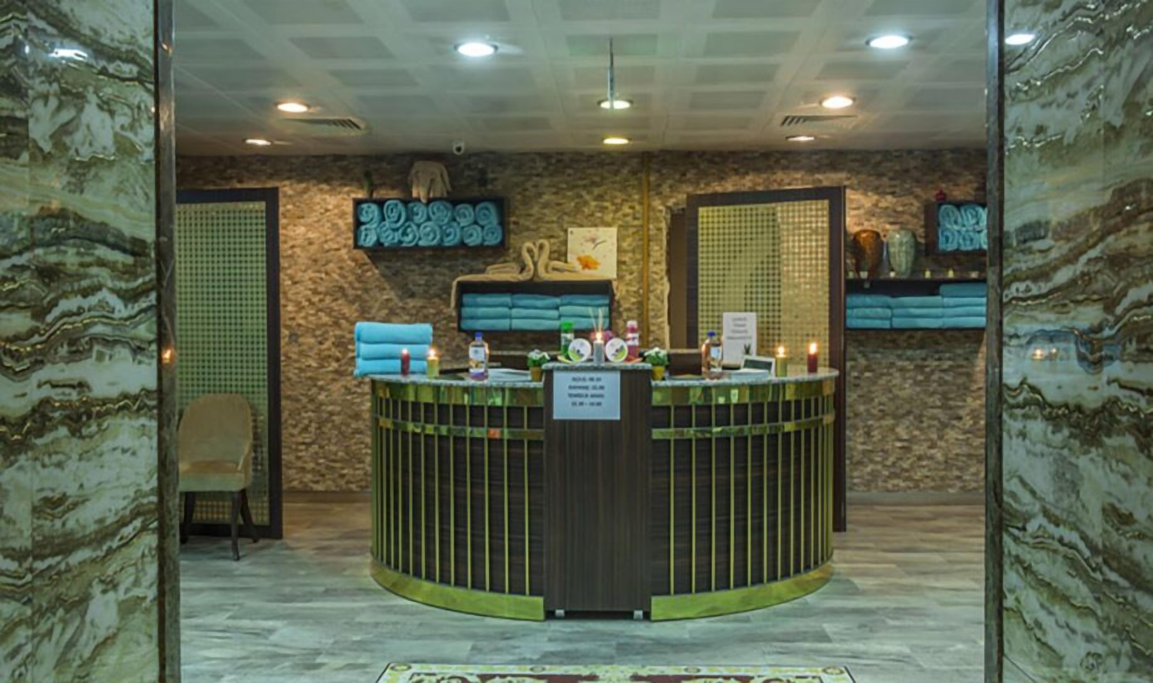 Spa 接待區