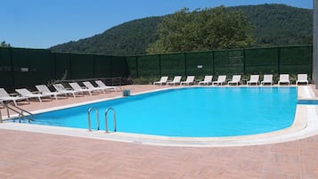 4 indoor pools, outdoor pool