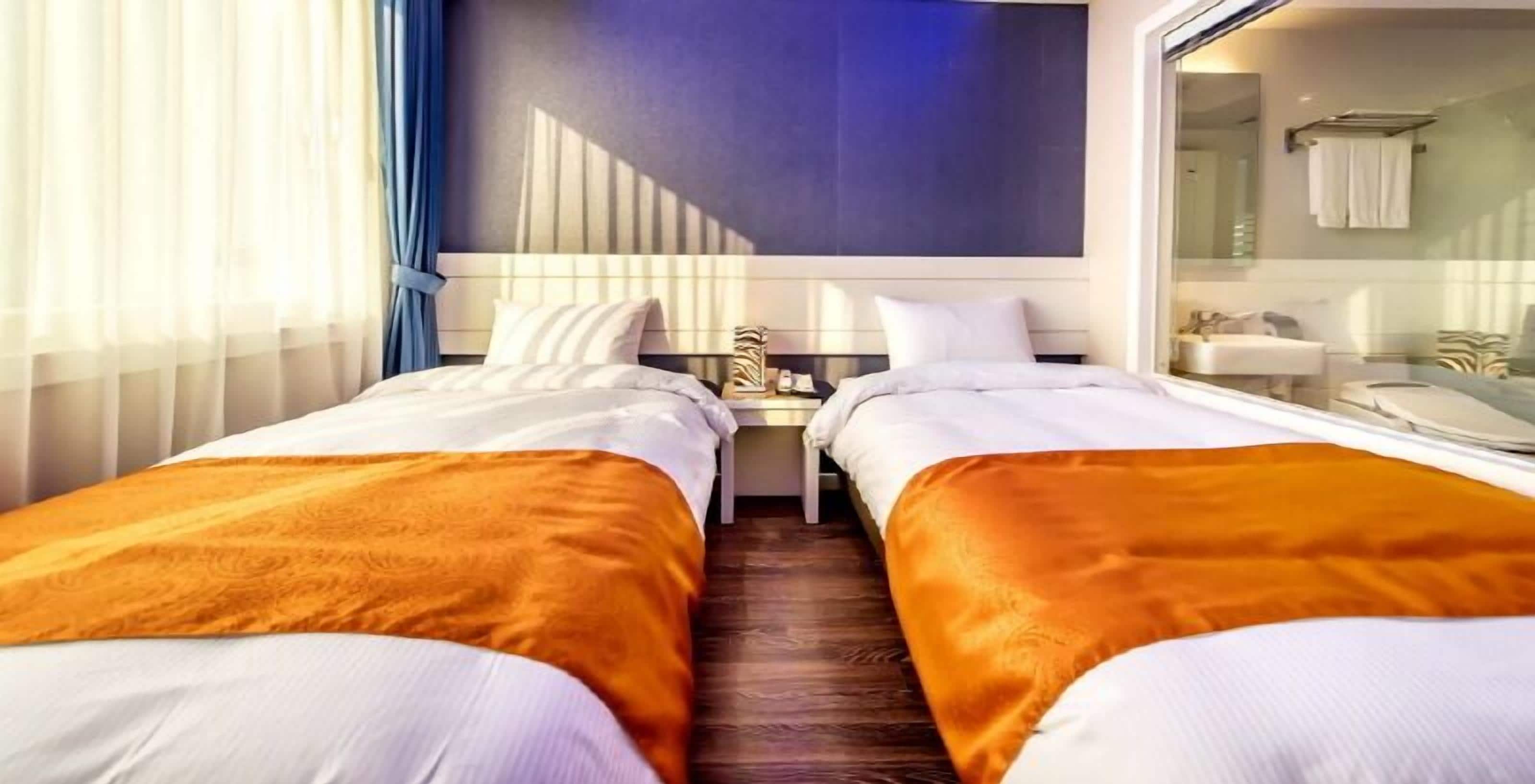 standard twin room | 1 bedroom, soundproofing, free wifi, bed sheets