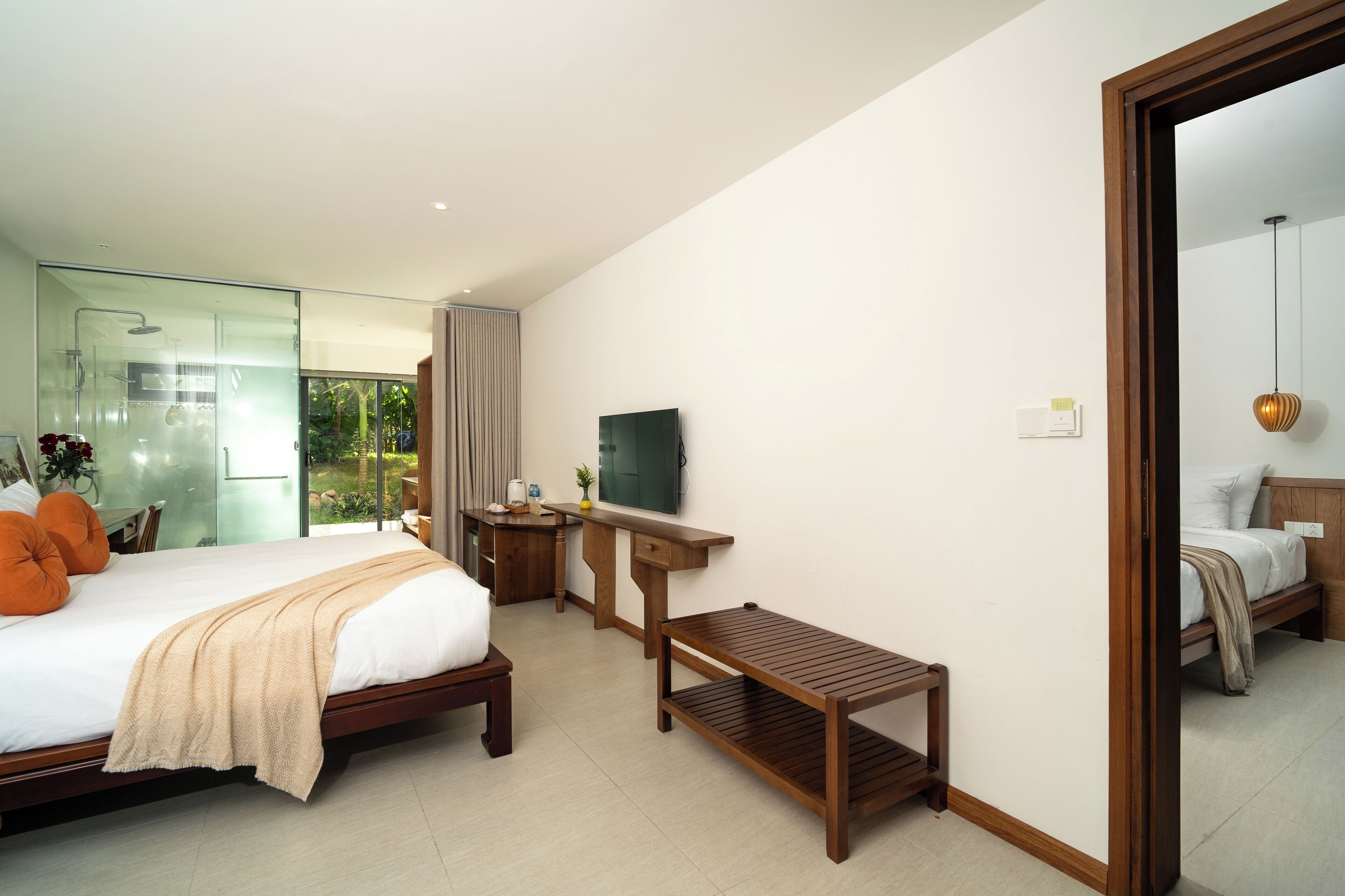 Family Room, Connecting Rooms, Pool View | View from room