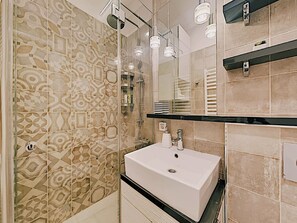 Superior Studio, 1 Queen Bed, Non Smoking | Bathroom - Basco Knez Mihailova Apartments (Belgrade)