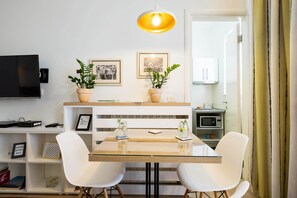 Lägenhet Panoramic - 1 queensize-säng med bäddsoffa - terrass - utsikt mot staden | Interiör