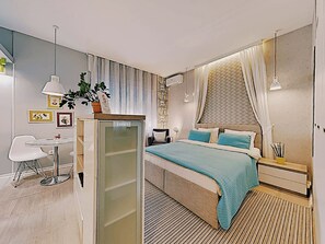 Superior Studio, 1 Queen Bed, Non Smoking | Room amenity - Basco Knez Mihailova Apartments (Belgrade)