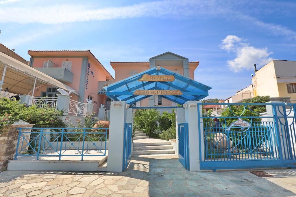 Fassade der Unterkunft