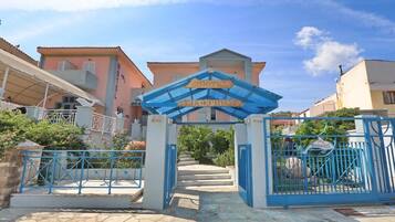 Fassade der Unterkunft