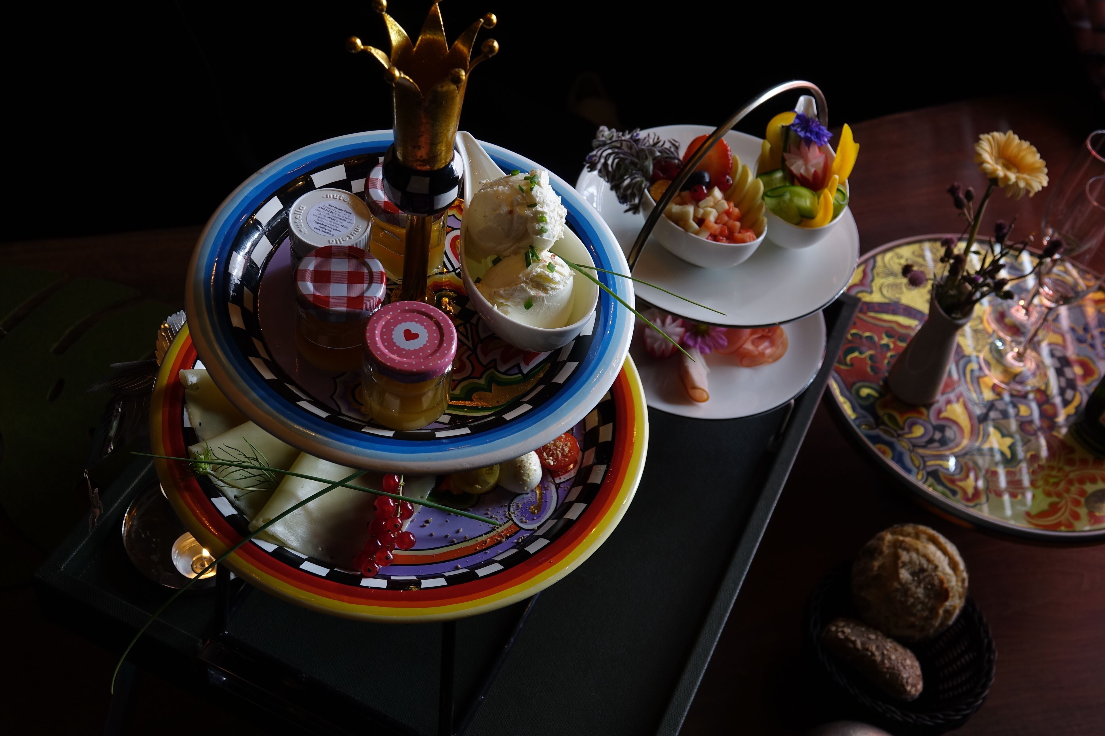 daily self-service breakfast (eur 22 per person)